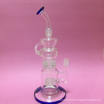 Pipe de fumage en verre